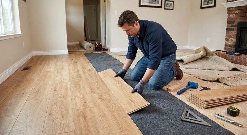 Laminate Floor Remodeling in Greeley, CO