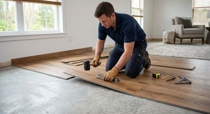 Luxury Vinyl Tile Installation in Firestone, CO