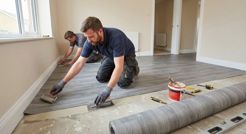 Sheet Flooring Installation in Firestone, CO