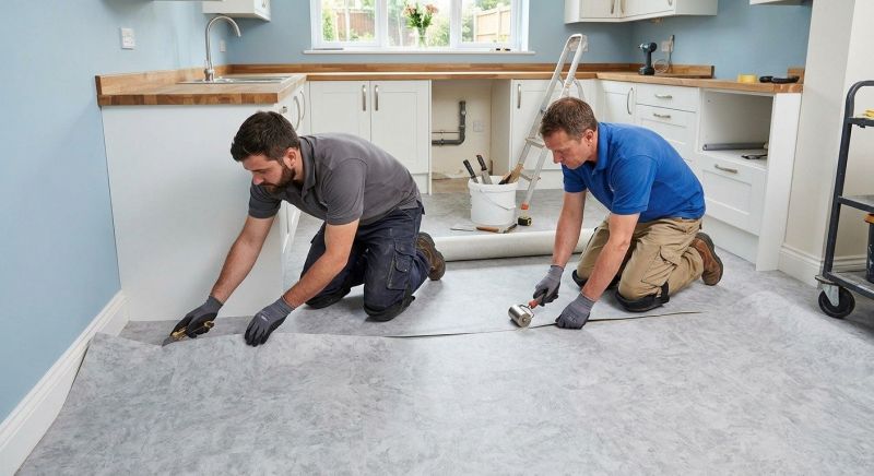 Sheet Linoleum Installation in Greeley, CO