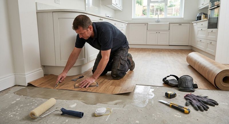 Sheet Linoleum Installation in Timnath, CO