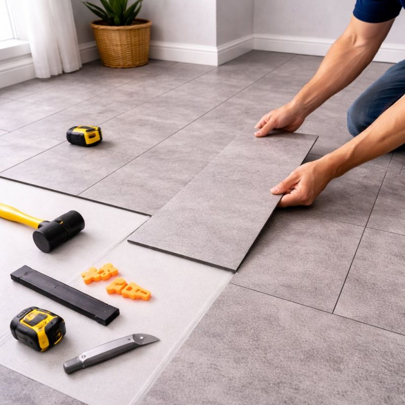 Vinyl Tile Installation in Greeley, CO